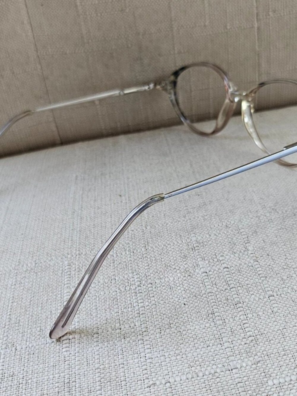 Vintage Adsenco Women Eyeglasses Frame HELEN Eyewear Blue/Clear Tone Glasses - Picture 6 of 12